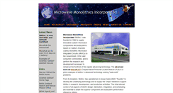 Desktop Screenshot of micro-mono.com